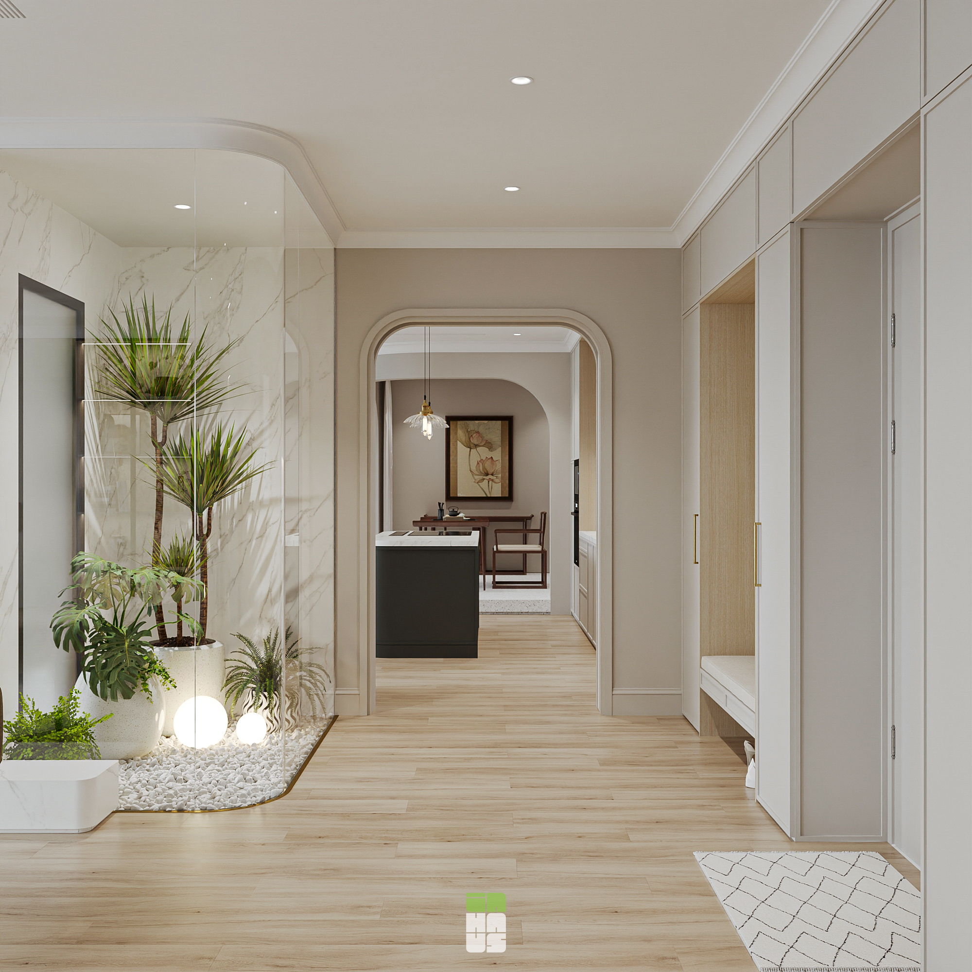 N-GARDEN - Thiết kế đập thông nội thất chung cư - INHAUS