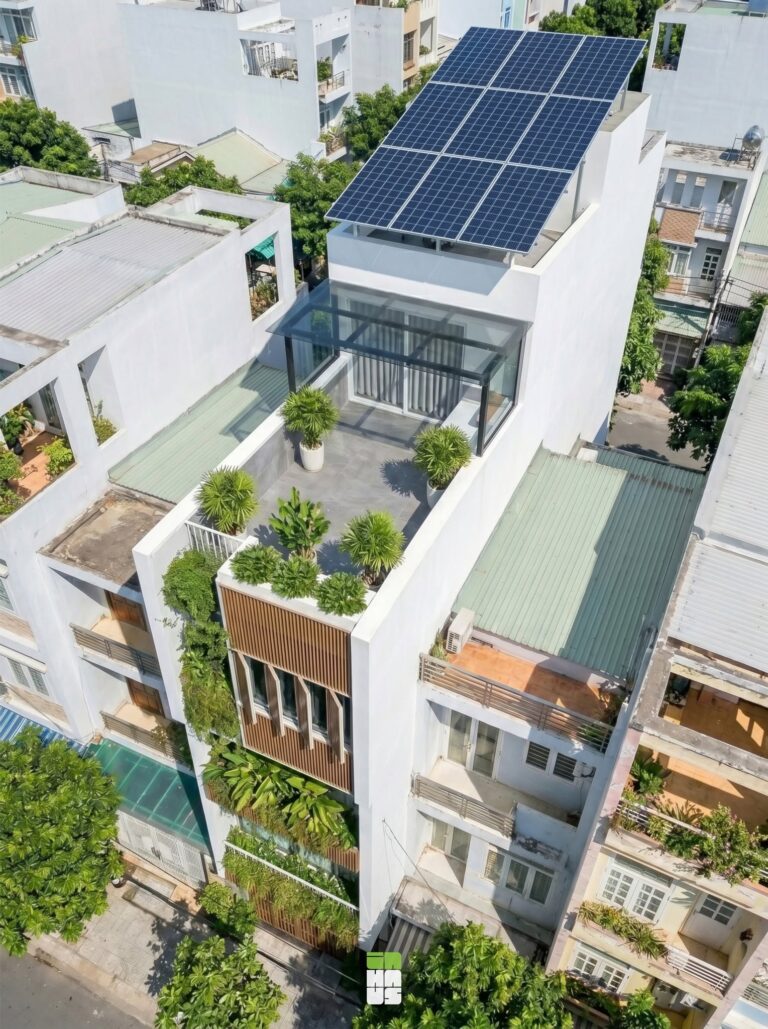 Thiết kế mặt tiền nhà phố hẹp AH-Haus – ảnh 5