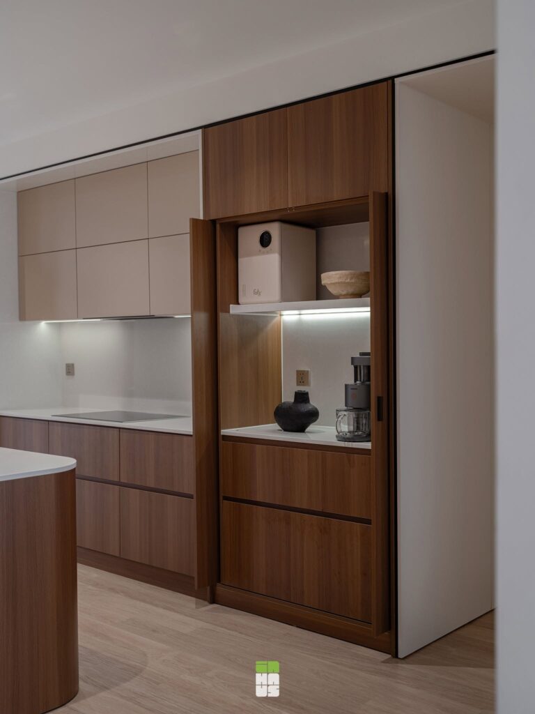 Ảnh thực tế thi công căn hộ INHAUS – ảnh 4