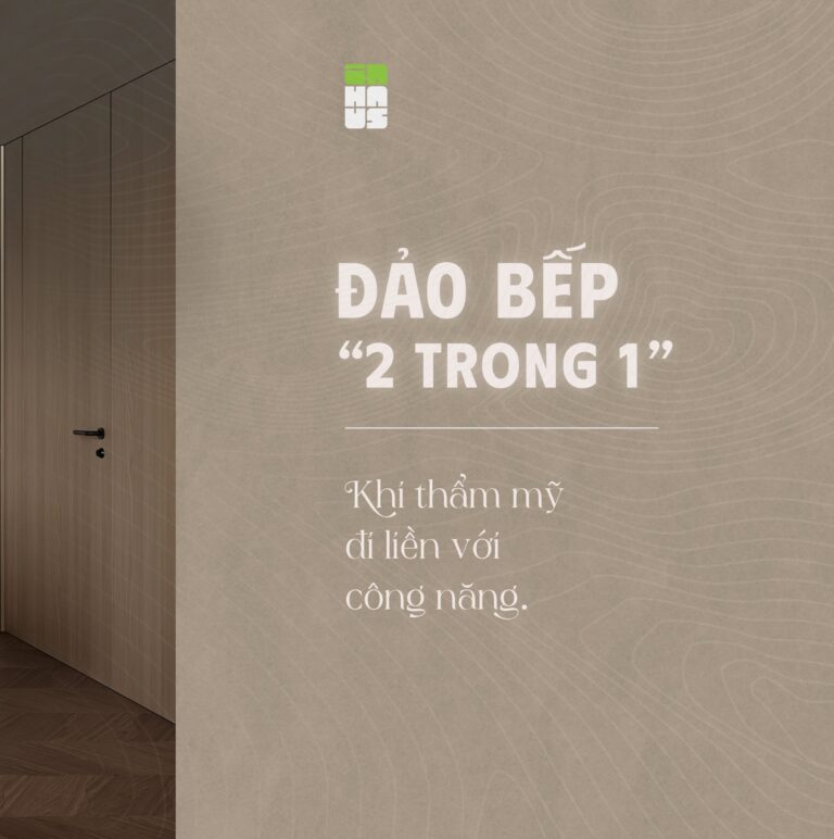 Thiết kế bếp với bàn đảo đa năng của INHAUS – ảnh 2