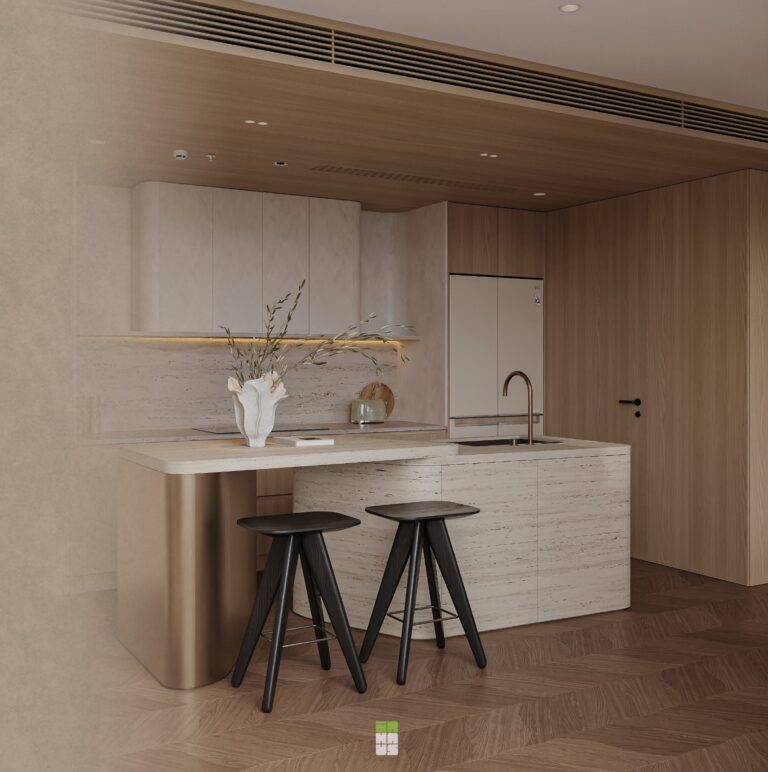 Thiết kế bếp với bàn đảo đa năng của INHAUS – ảnh 4