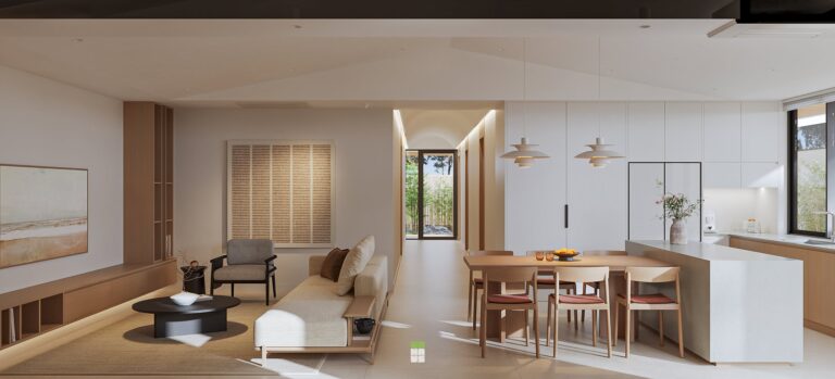 Thiết kế trần nhà và cao độ không gian – ảnh 2