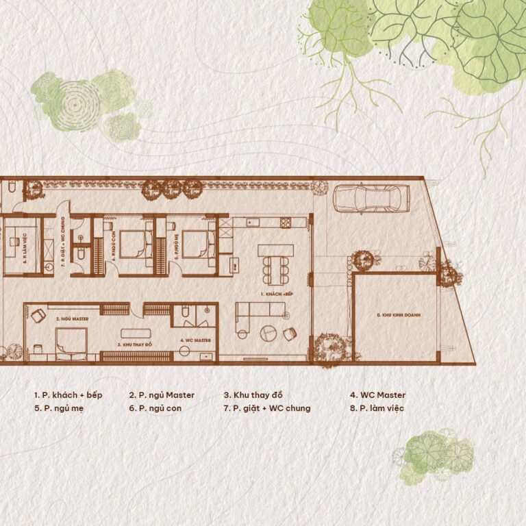 Không gian sống tiện nghi do INHAUS thiết kế – ảnh 2