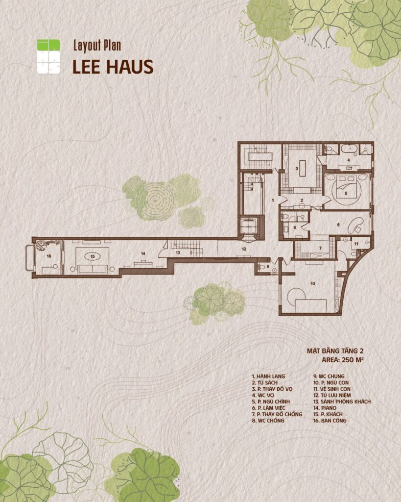 Phòng master với hai khu vệ sinh riêng LEE-Haus
