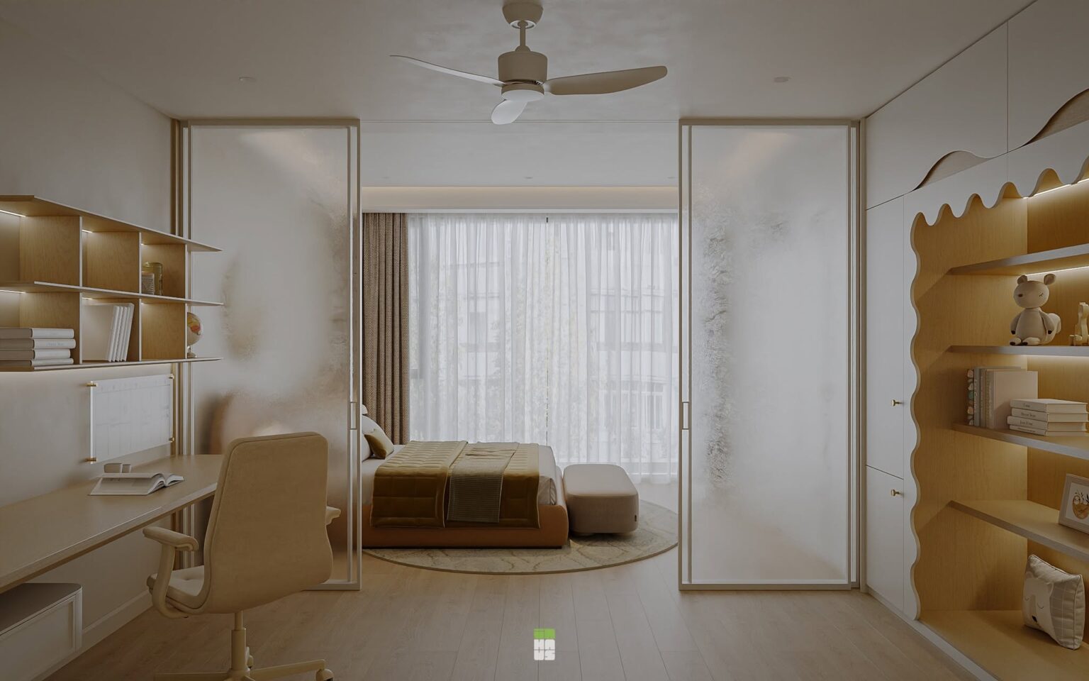 Thiết kế phòng ngủ trẻ em INHAUS