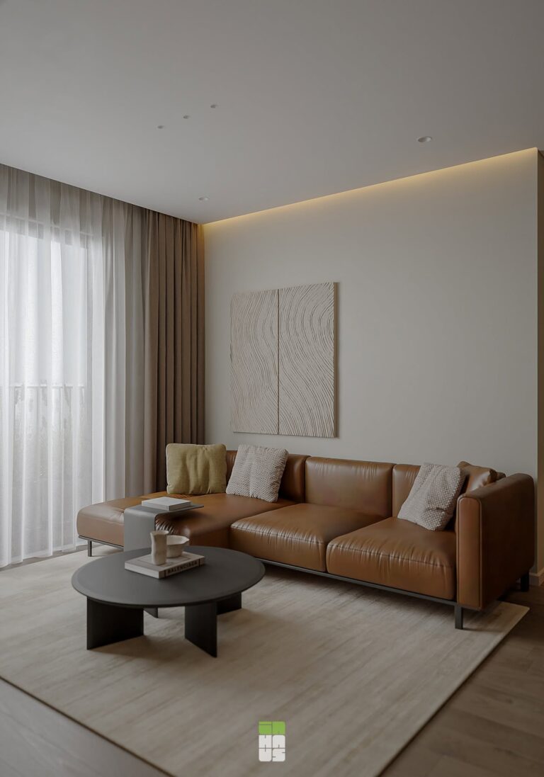 Căn hộ tối ưu diện tích với đảo bếp nối bàn ăn – ảnh 9