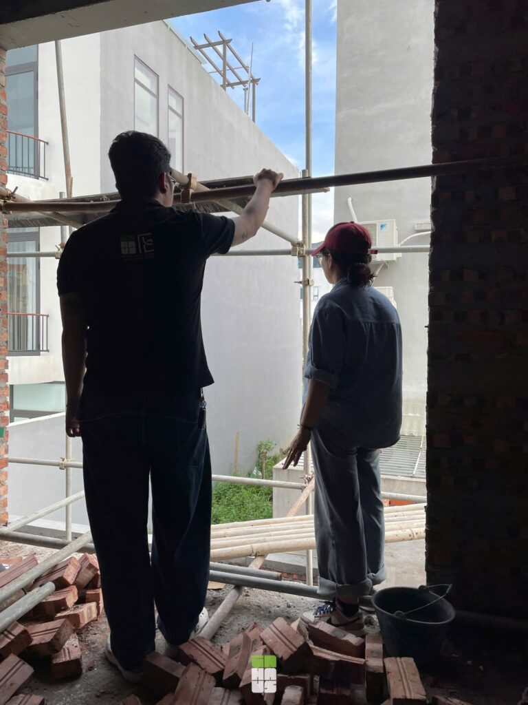 Công trình INHAUS đang thi công – ảnh 1
