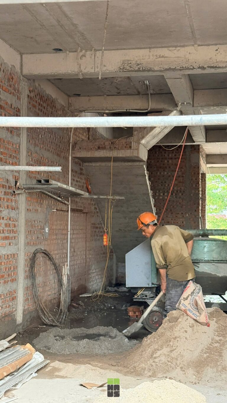 Công trình INHAUS đang thi công – ảnh 4